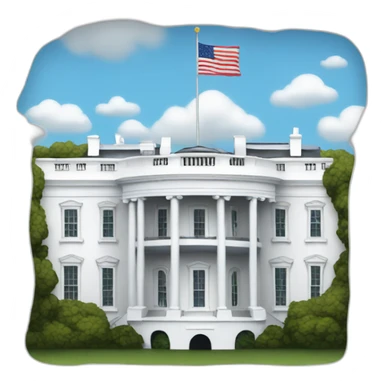 the white house sticker
