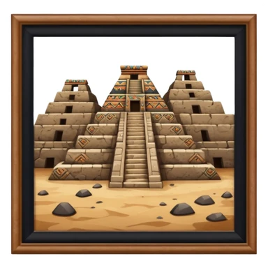 aztec school, no people sticker