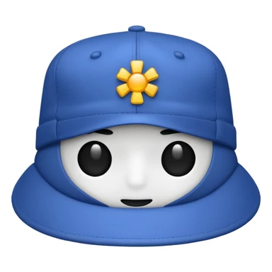 admin hat withe the words admin on hat sticker