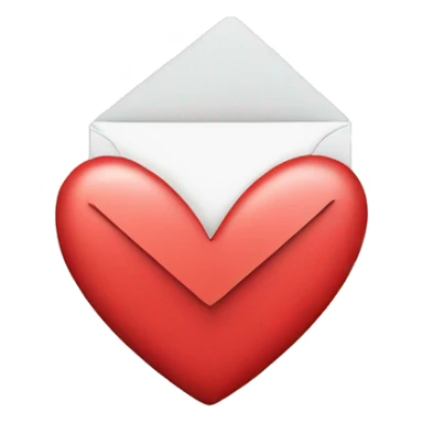 letter S in a heart sticker