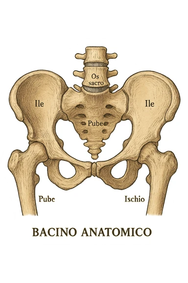 Bacino anatomico sticker