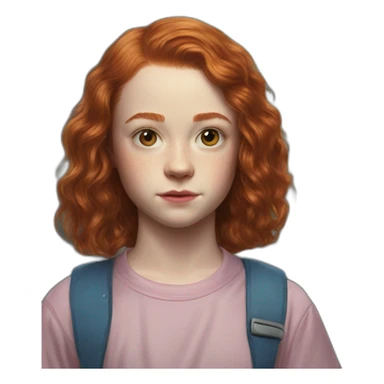 Max mayfield sadie sink stranger things sticker