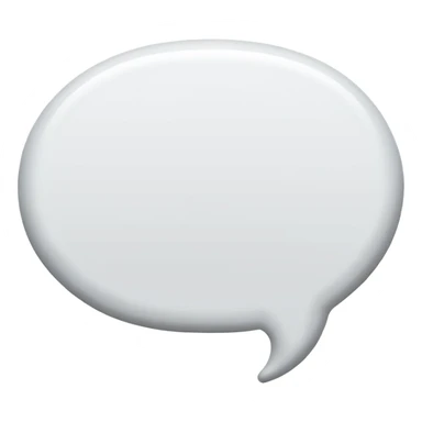 Speech balloon sticker