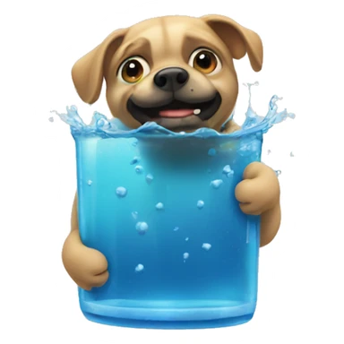 Chug splash sticker