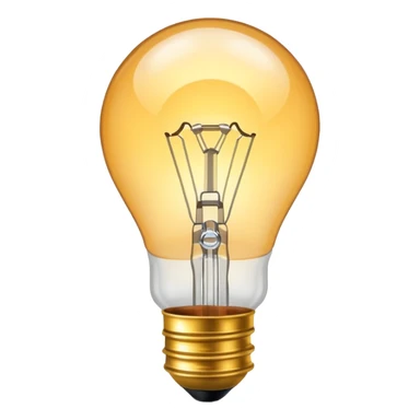 light bulbs sticker
