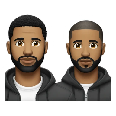 Joe Budden versus Drake sticker