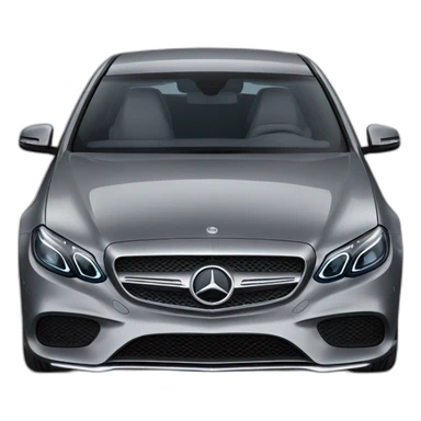 grey mercedes e class from 2016 sticker