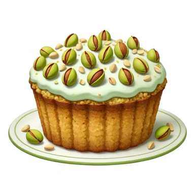 Pistachio Crumble Cakes sticker
