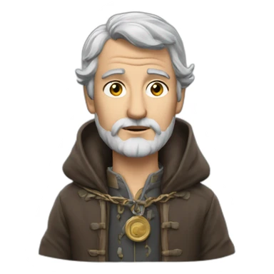 merlin l'enchenteur sticker