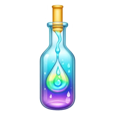 Potion – Glass vial filled  sticker