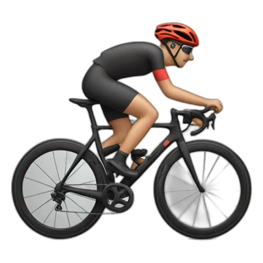 Cycling sticker