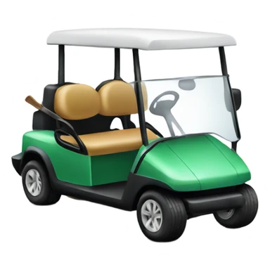 Golf cart  sticker