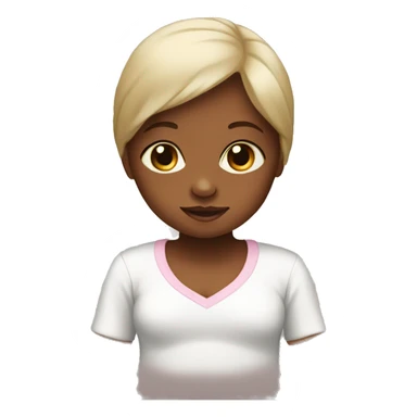 newborn female daughter  sticker