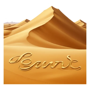 Akram's name on the desert sands  sticker