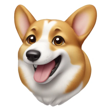 corgi farts sticker