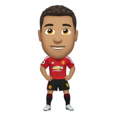 ronaldo Manchester United sticker