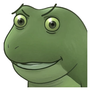 😬 with side eye sticker