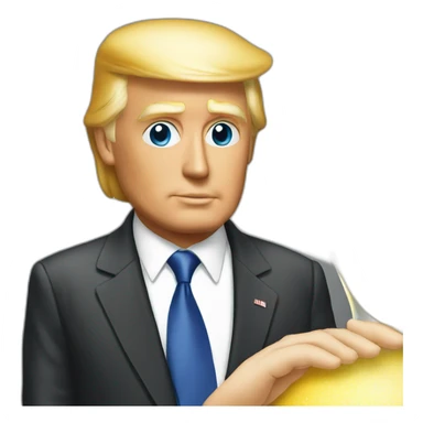 perfume and donald trump sticker