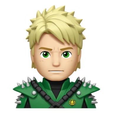 Lloyd garmadon from ninjago sons of garmadon, realistic sticker