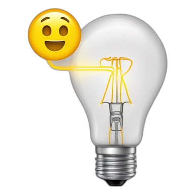 Électricien répare une ampoule sticker