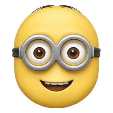 Minion emoji small sticker