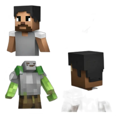 minecraft in real life sticker