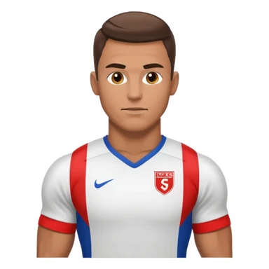 footballer physique sticker