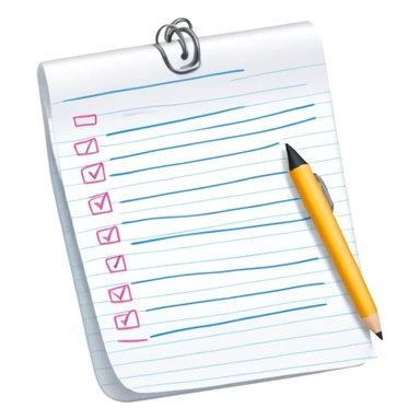 to do list paper sticker