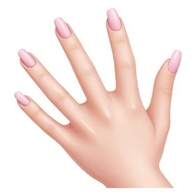 french manicure 5 fingers  sticker