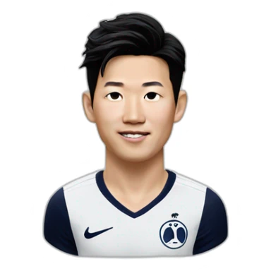 Heung min son Tottenham sticker