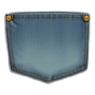 Light wash denim pants sticker