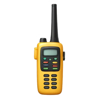 old school walkie talkie sticker