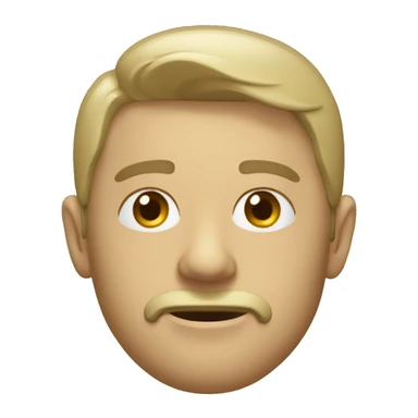 cabeza escondiendose sticker