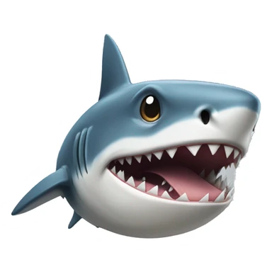 shark that’s also a dog sticker