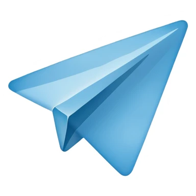 телеграм белый sticker