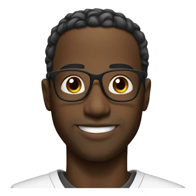 Black man biomedical engineering sticker