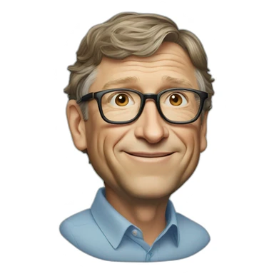pregnant bill gates sticker