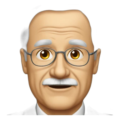 Former German President sticker