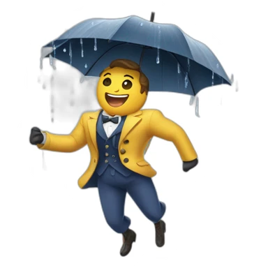 singin' in the rain sticker