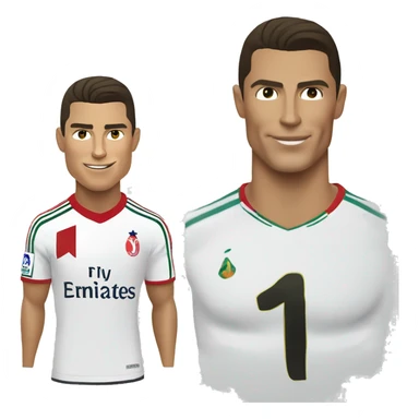 cristiano ronaldo y la chilena  sticker
