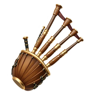 Scottish bagpipes sticker