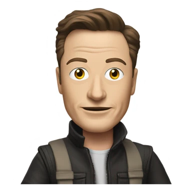 Elon musk puppet master sticker