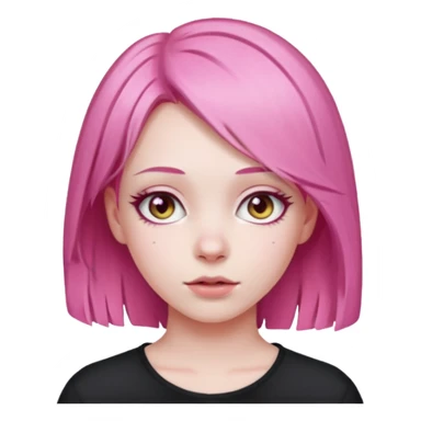 Bad girl pink sticker