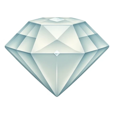 diamond shape carved from ivory. square tillted 45 degrees sticker