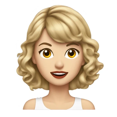 taylor swift as an emoji sticker
