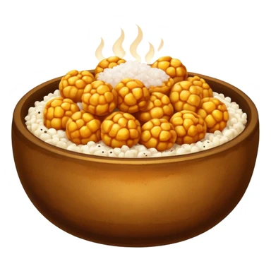 Roasted makhana bowl sticker