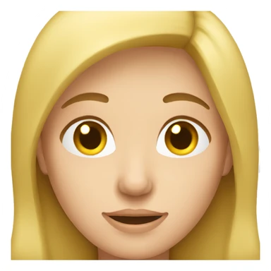 Caucasian Woman with open mout sticker