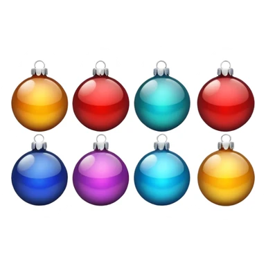 Christmas decorations sticker