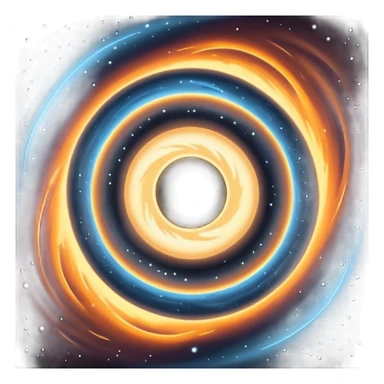 black hole sticker