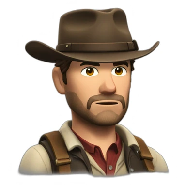 drunk arthur morgan sticker